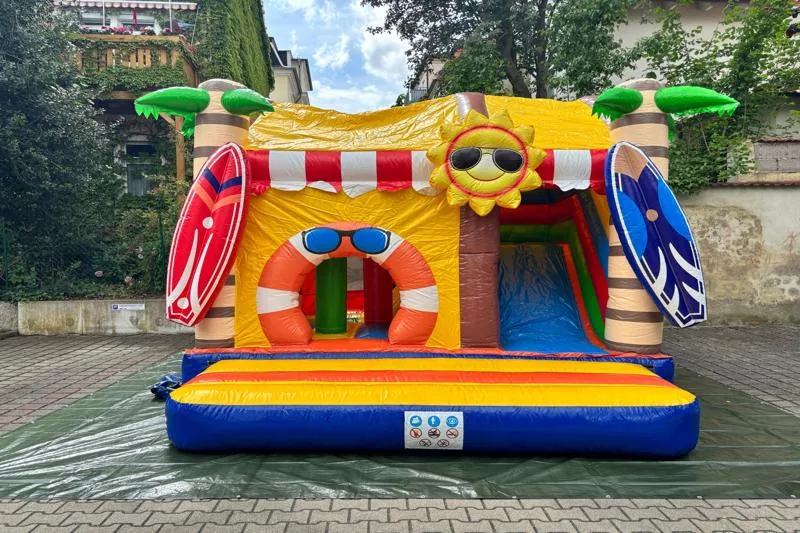Mini Multiplay Beach Hüpfburg in Dresden mieten