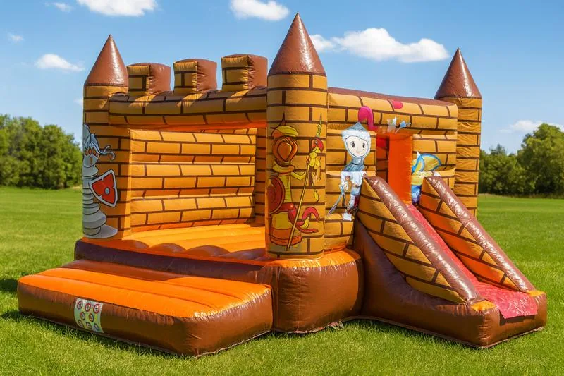 Ritterburg Hüpfburg für Vereinsfest in Dresden